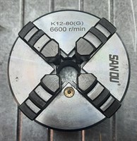 Патроны токарные 4-х кулачковые K12