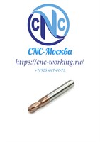 Твердосплавные радиусные фрезы, концевые