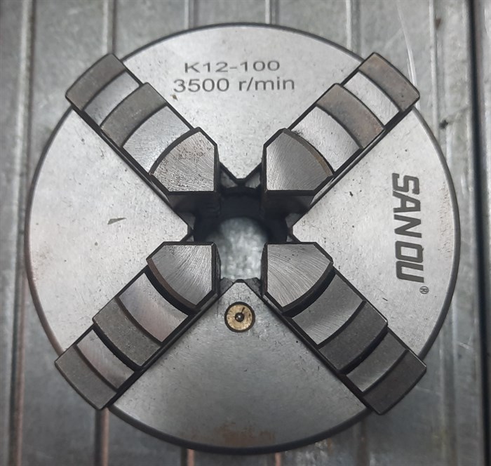 К12-100 4 х кулачковый токарный патрон 1862 - фото 4517