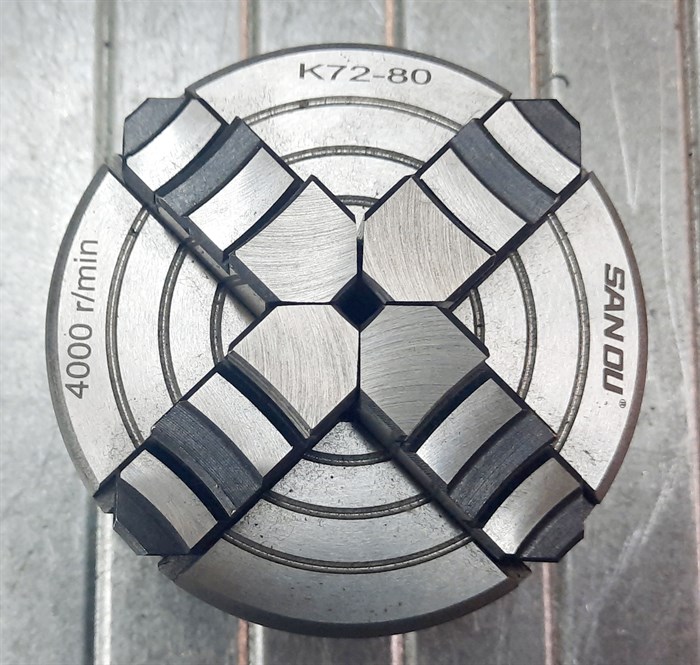 К72-80 4 х кулачковый токарный патрон 1867 - фото 4522