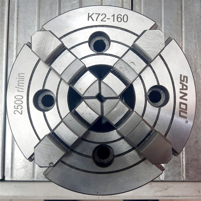 К72-160 4-х кулачковый токарный патрон 1870 - фото 4525