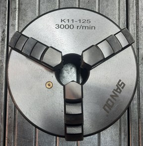 К11-125 3-х кулачковый токарный патрон 1858