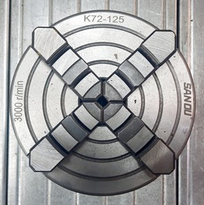 К72-125 4-х кулачковый токарный патрон 1869