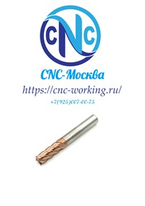 Фреза концевая твердосплавная 6 мм 4F 2276