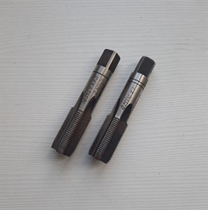 Метчик М14*1 левой резьбы комплектный 2442